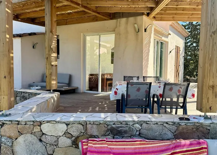 Avec Piscine Proche Plages Et Commerces ヴィラ San-Gavino-di-Carbini
